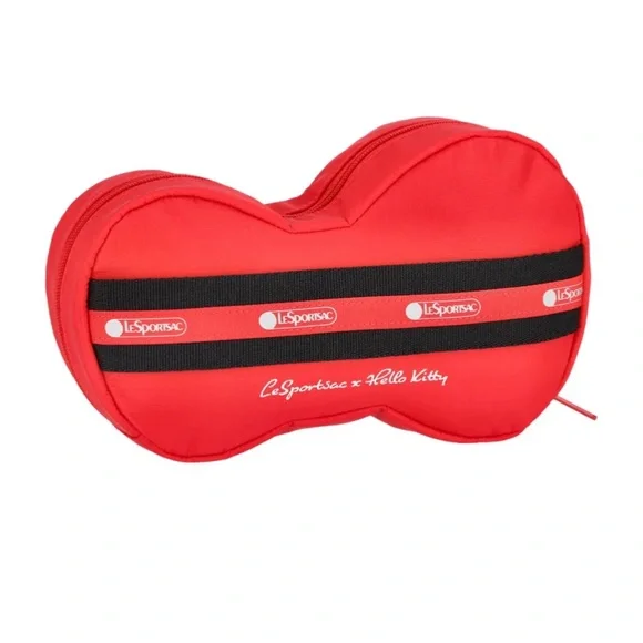 NWT Hello Kitty x LeSportsac 50th Anniversary Ribbon Cosmetic Clutch